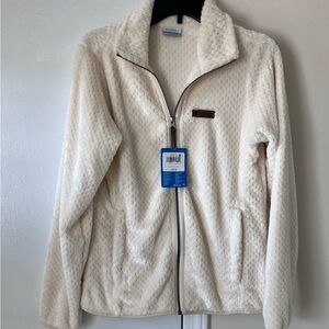 Columbia Women's chalk Fire Side Jacket Size S